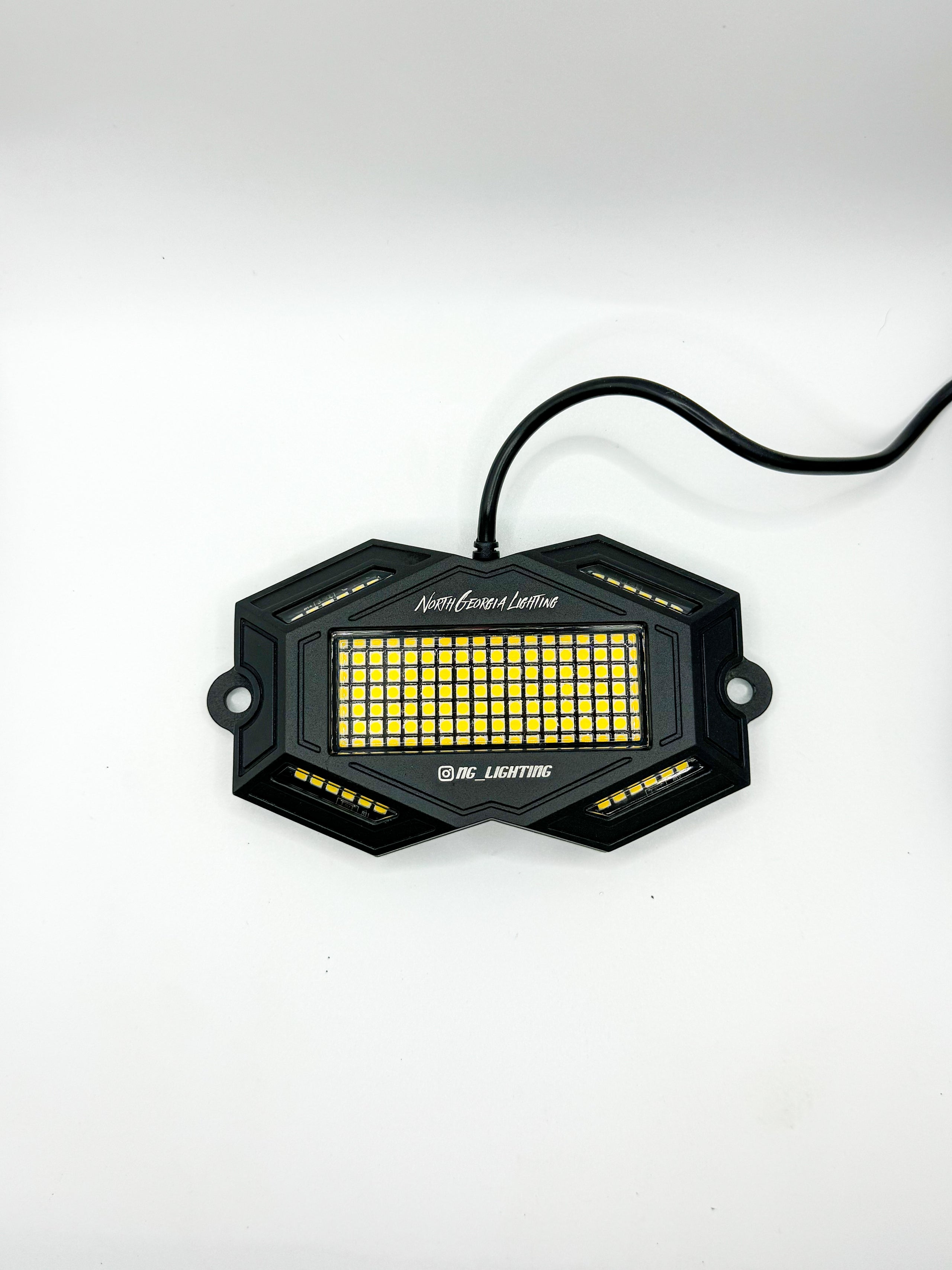 150 LED Pure White Rock Lights North Lighting